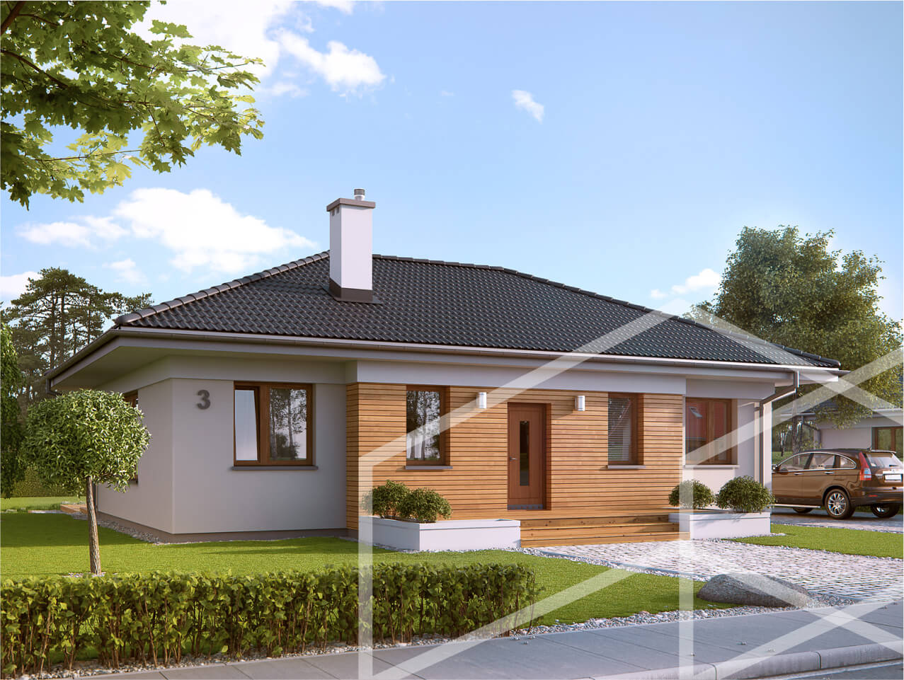 98 m² Single Storey Steel House