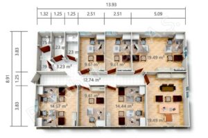 Prefabricated Office PRO 124 m2