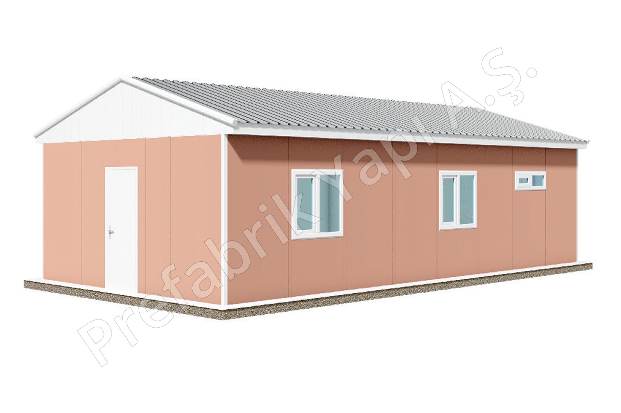Prefabricated Dining Hall PRY 52 m²