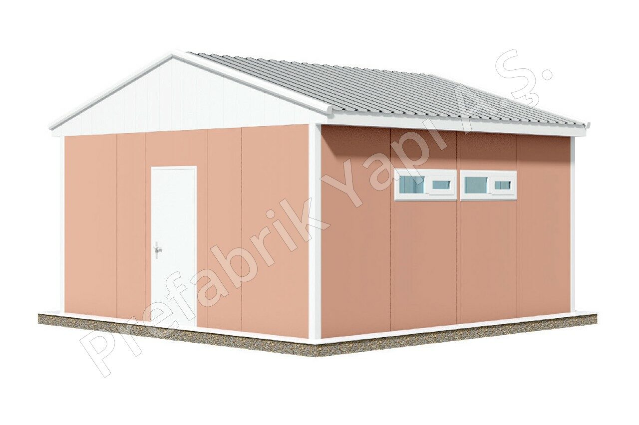 27 m² prefabricated dormitory building