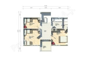 Duplex Prefabricated House Sümela 159 m2