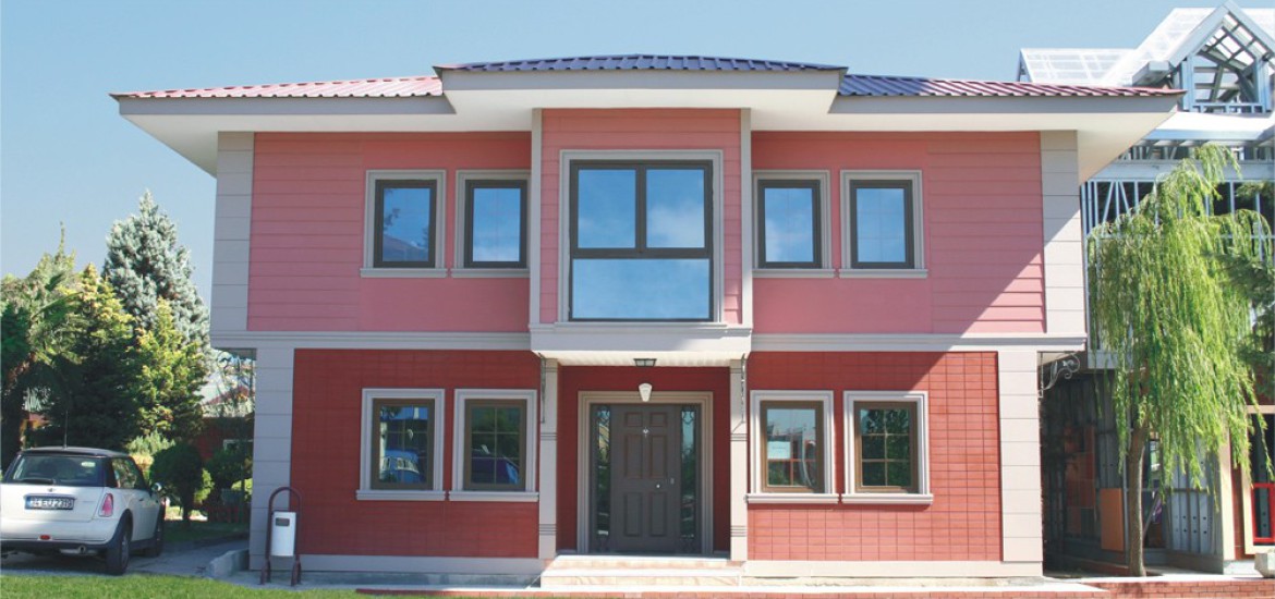 Modern prefabricated house