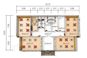 Prefabricated Educational PREY 284 m2