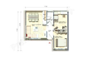 Prefabricated House Avanos 47 m2