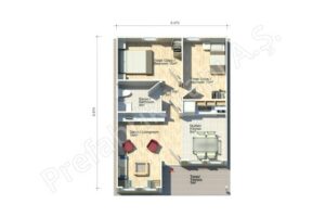 Prefabricated House Demre 58 m2