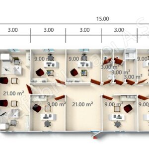 Office Container BKO 105 m2
