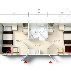 Container House HYKE 3-7