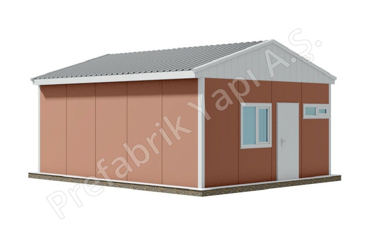 Prefabricated social facility PRST 33 m²
