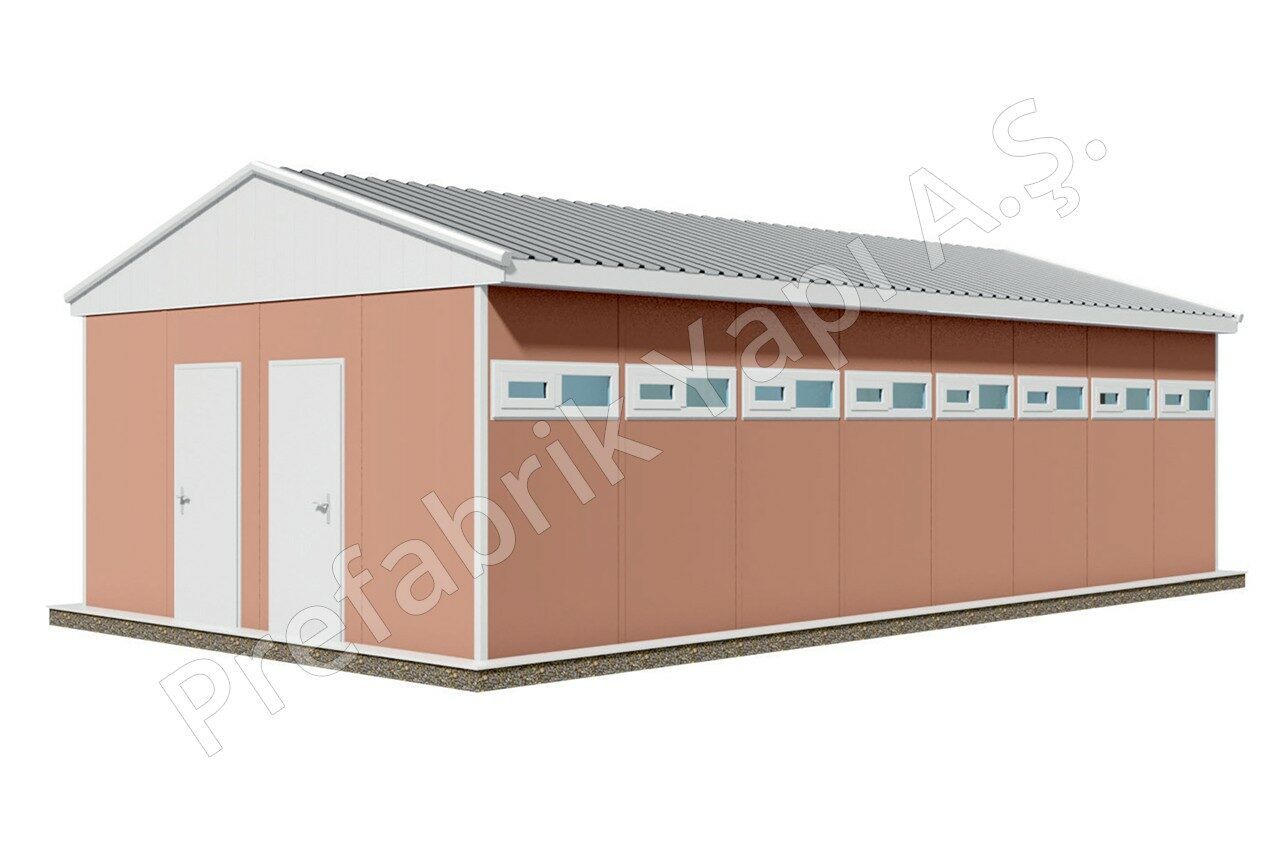 Prefabricated WC Shower PRWD 52 m² B